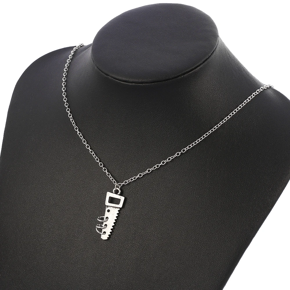 Ожерелье с круглым кулоном в стиле панк/хип-хоп | Украшения и аксессуары