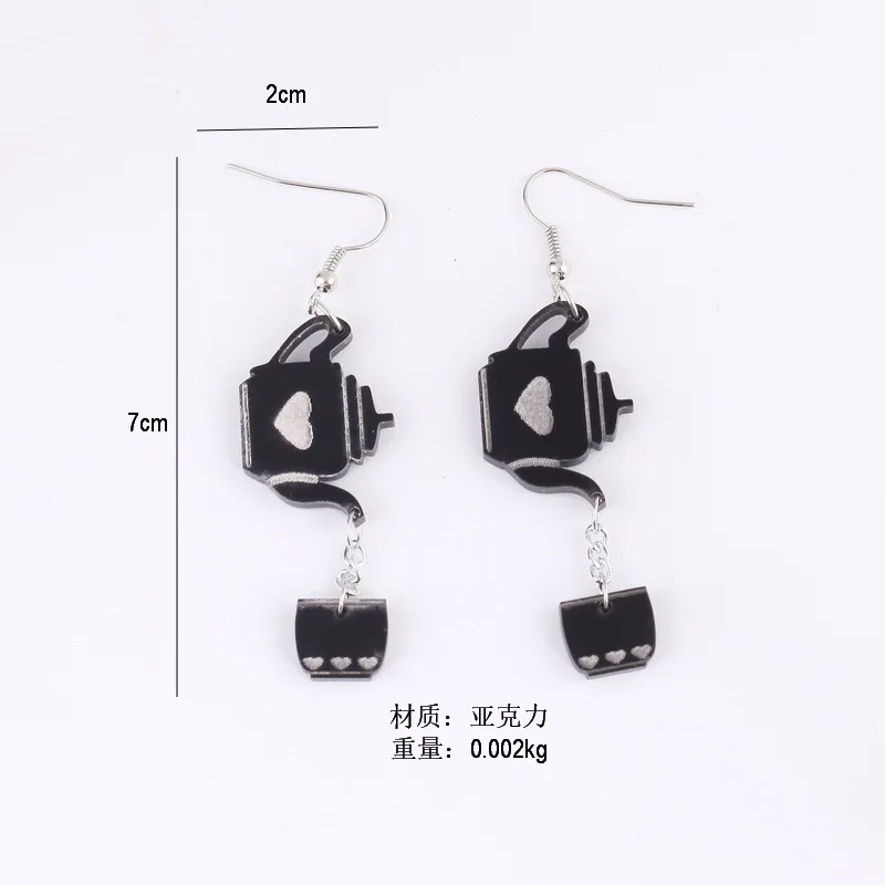 Забавные сексуальные женские акриловые серьги в форме кошки бикини модные