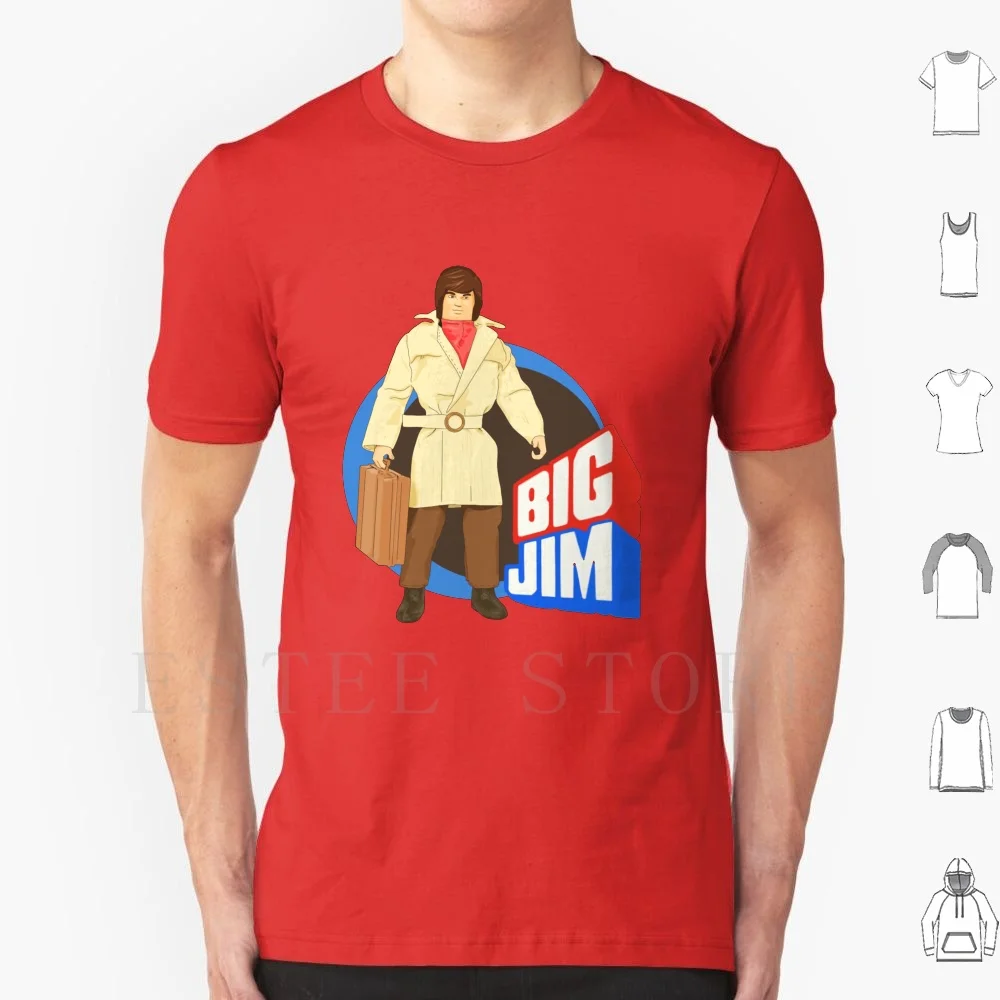 

Экшн-фигурки Big Jim Edition, футболка с принтом, хлопковая экшн-фигурка Mattel, экшн-фигурки Big Jim, кукла Big Jim, игрушки детства