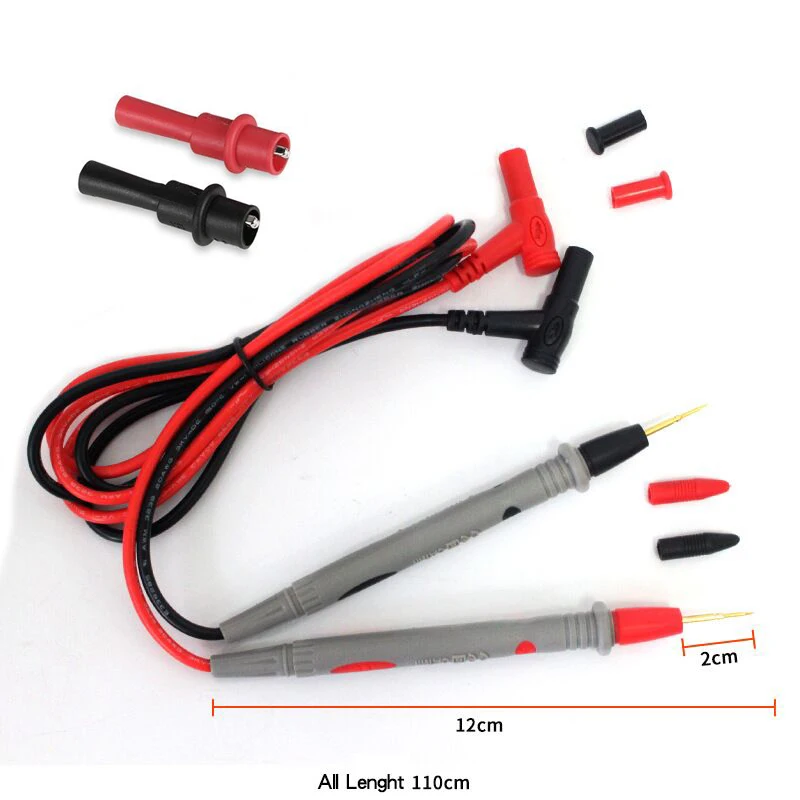 1000 В 20А мультиметр Тестовый Кабель провод зонд тестовый с зажимами аллигатора