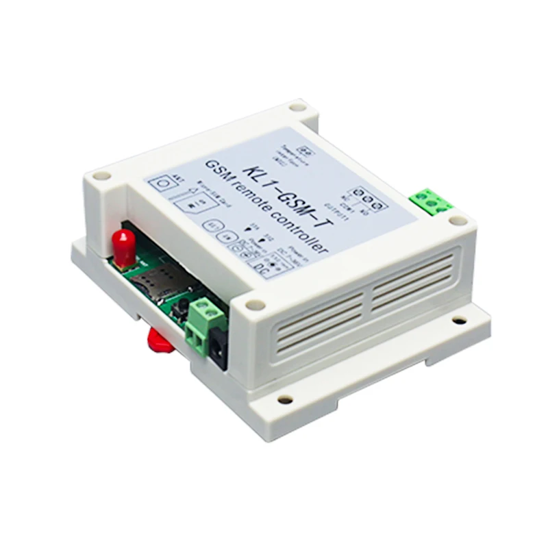 7-36VDC Quad band 850/900/1800/1900 МГц GSM модуль 1 РЕЛЕ GSM удаленный контроль переключатель KL1-GSM-T с 1 метра датчик температуры