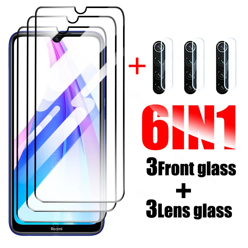 

Tempered Glass For xiaomi redmi note 8T Screen protector on xiomi xaomi redmi note 8 T note8t note8 pro 8A protective Film cover