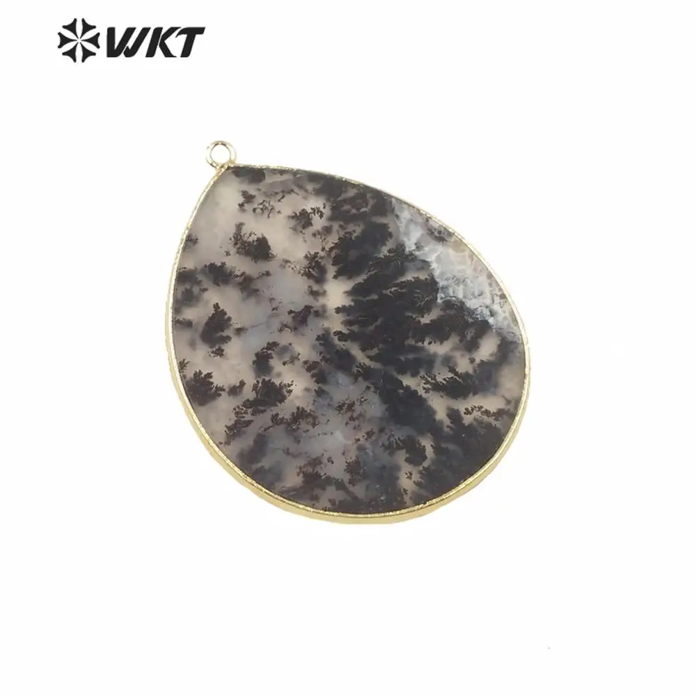 

Женская подвеска с изображением яшмы из агата, подвеска из натурального тонкого камня в форме капли