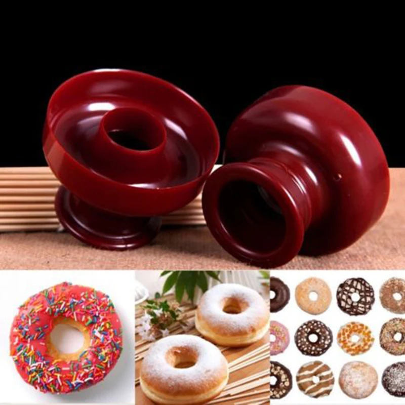1PC Donut Mold Dessert Doughnut Donut Maker Cutter DIY Cake Mould Fondant Decor Food Bakery Baking Tools Kitchen Gadget Bakeware