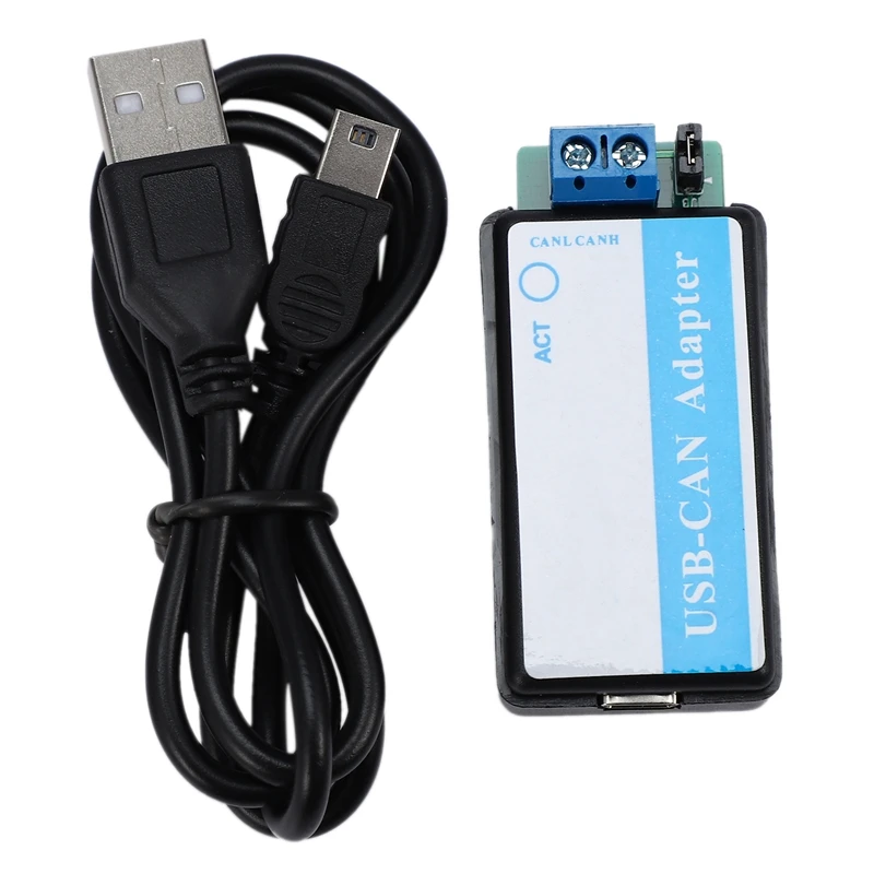 1 Набор черный USB для CAN отладчик USB-CAN USB2CAN конвертер адаптер Bus анализатор ABS |