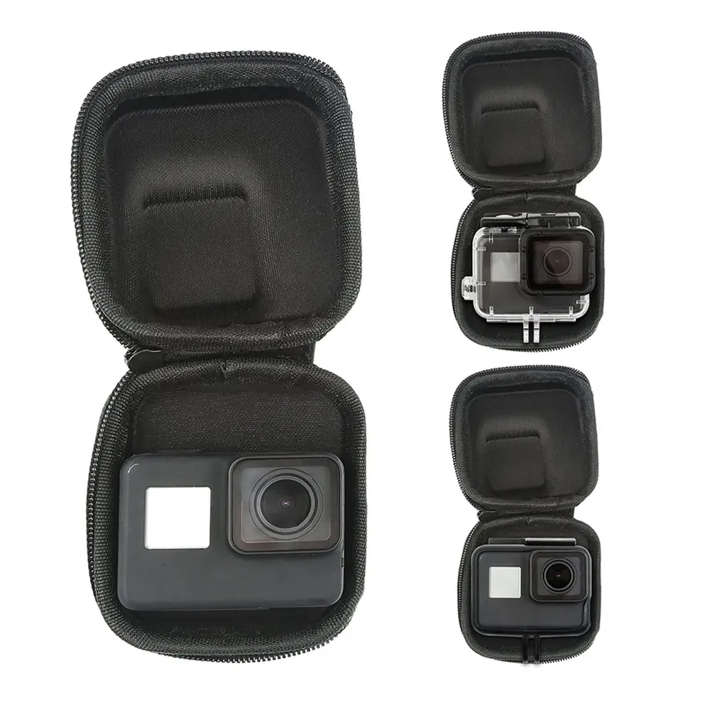 Для GoPro Hero 7 6 5 черный Мини EVA защитный чехол для хранения сумка коробка крепление для Go Pro Hero 7 6 5 Аксессуары