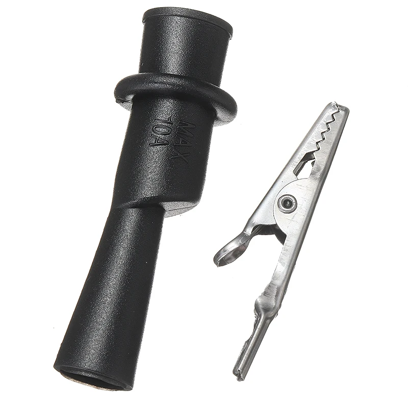 2 шт.) зажимы типа крокодил (утепленная мультиметр Тесты привести метр защищенный