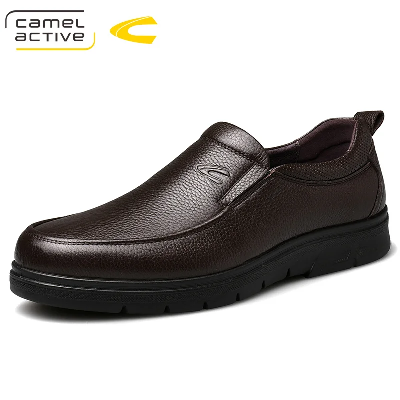 Camel Active/Новинка; Мужская обувь из натуральной кожи; Новинка; сезон лето-осень; деловая Повседневная легкая Удобная нескользящая обувь