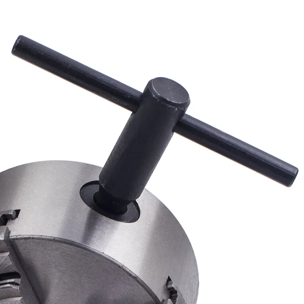 Патрон токарный 4 дюйма 100 мм из закаленной стали кулачка Самоцентрирующийся K12-100