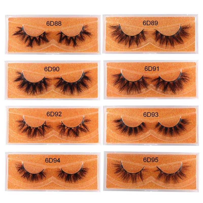 3D норковые ресницы DOCOCER настоящие натуральные накладные ручной работы для