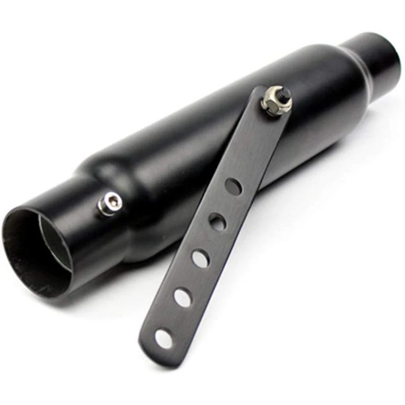 Мотоцикл 12 дюймов глушитель выхлопной трубы-глушитель ДЛЯ Chopper Cruiser Cafe Racer Bobber Touring