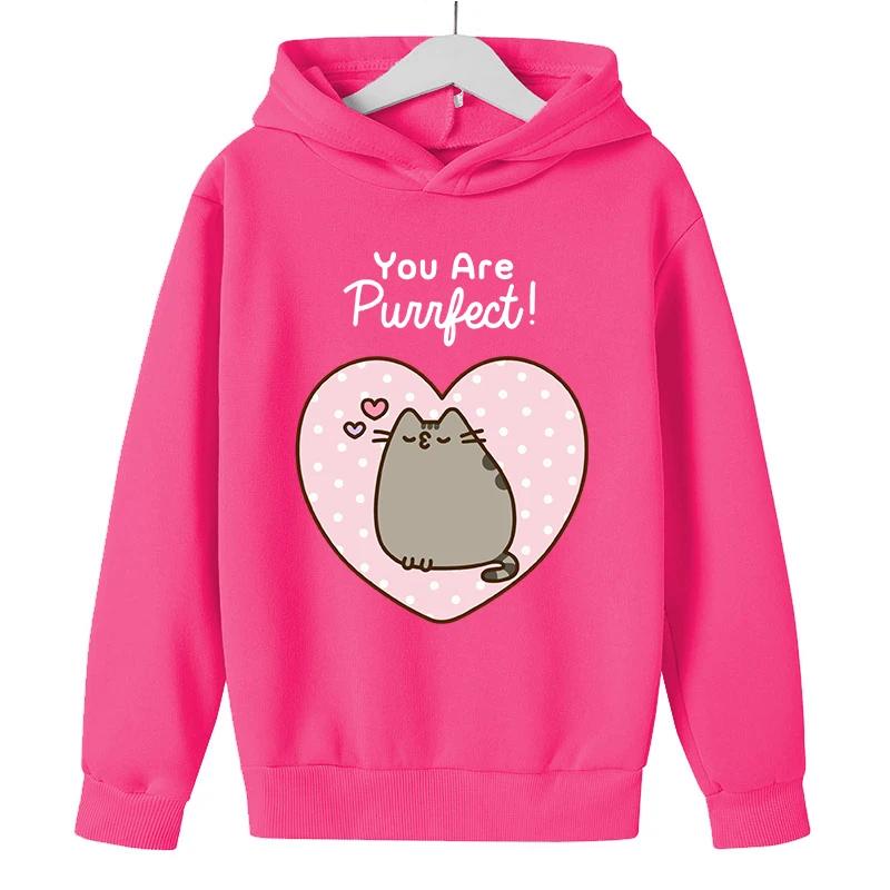 

Oversized Anime Girl Top Funny Cute Coffee Cat Hoodie Fall Fashion Kawaii Korean Fleece Harajuku Cartoon Sweatshirt Boy Jacket