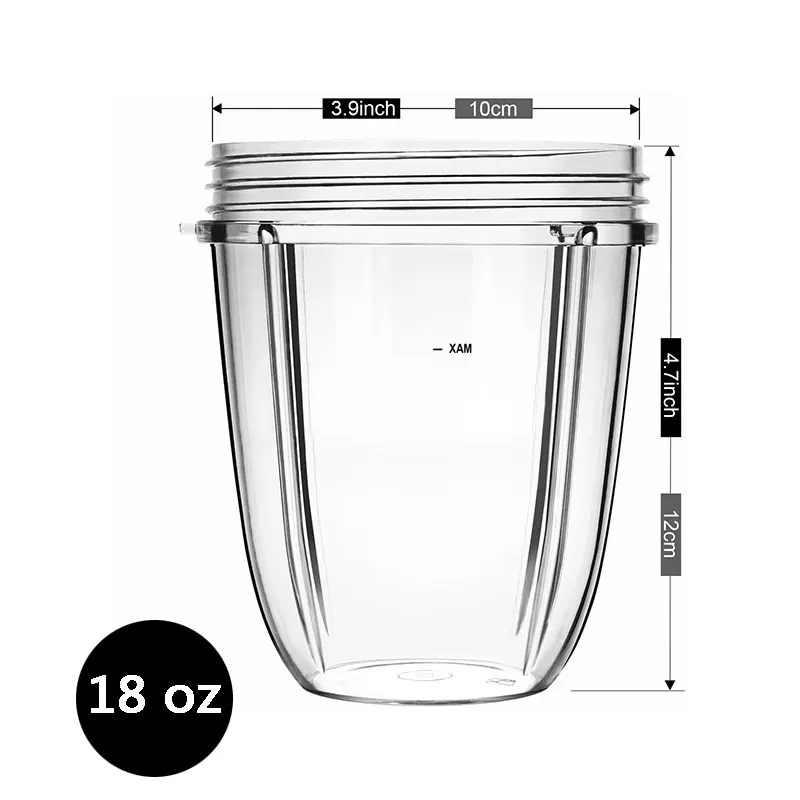 18oz Контейнер Кубок Замена сока чашка для Nutri пуля соковыжималка NutriBullet мощностью
