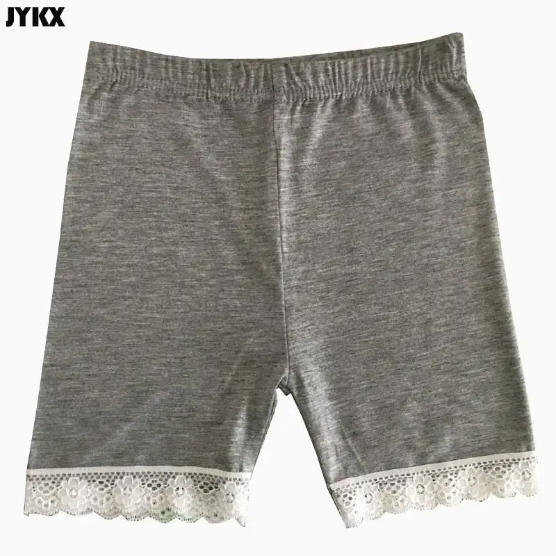 Лидер продаж новые детские шорты для девочек кружевные брюки из модала Защитные