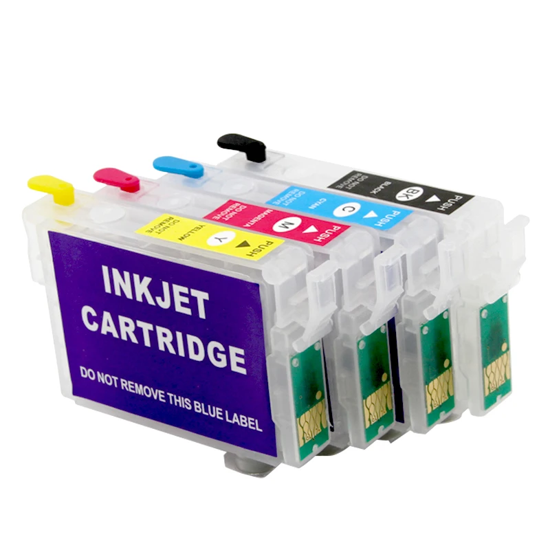 T0711 T0712 T0713 T0714 чернильный картридж для EPSON Stylus DX6050 DX7400 DX7450 DX8400 принтер + 4 цвета 30 мл