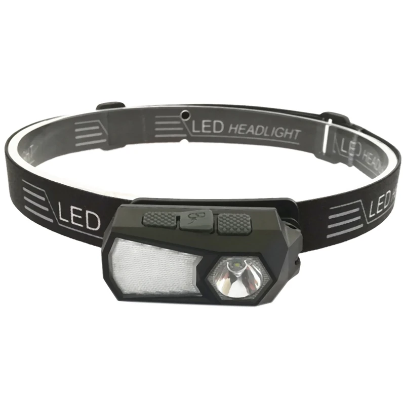 Горячая перезаряжаемые светодиодные мини фары вращаются на 360 градусов датчик