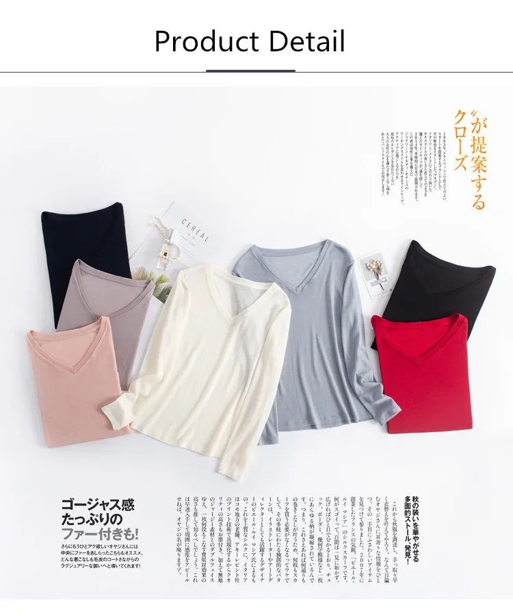 Свитер из 100% шерсти мериноса женский осенне-зимний вязаный с длинным рукавом в