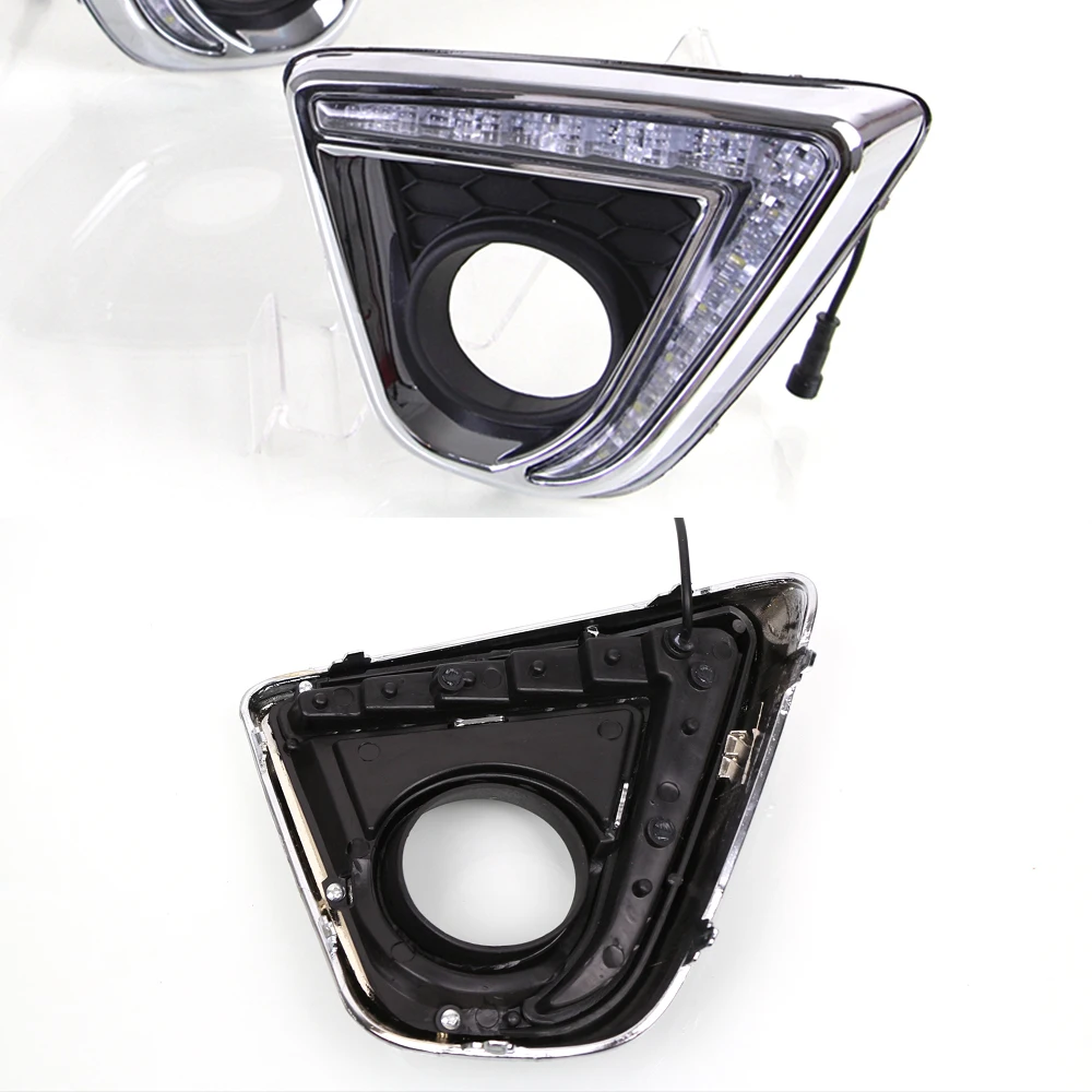 CSGJMY светодиодный дневные ходовые огни Габаритные отверстием для