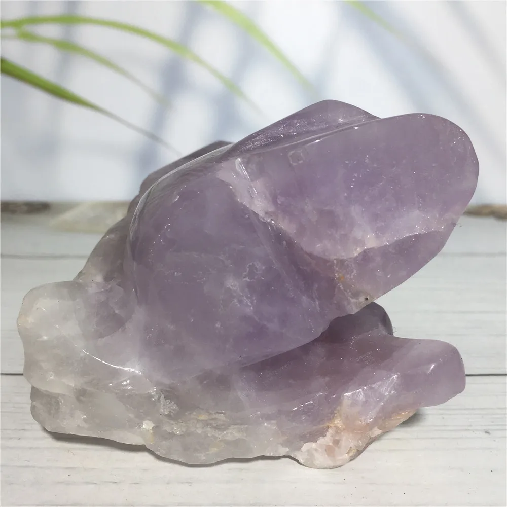 

Cranium Natural Amethyst Crystal And Stone Healing Purple Quartz Hand Made Feng Shui Skulls Crafts Wedding Home Decoration