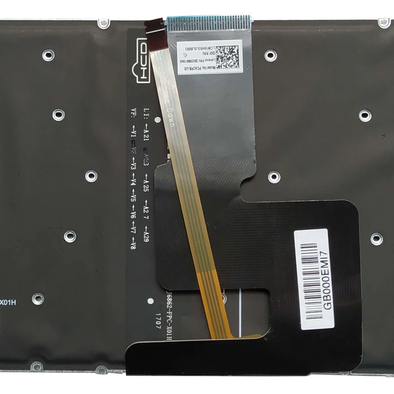 Клавиатура с подсветкой для ноутбука LENOVO IdeaPad 520s-14 520S-14IKB 520S-14IKBR 330-14AST 330-14IGM 330-14IKB |