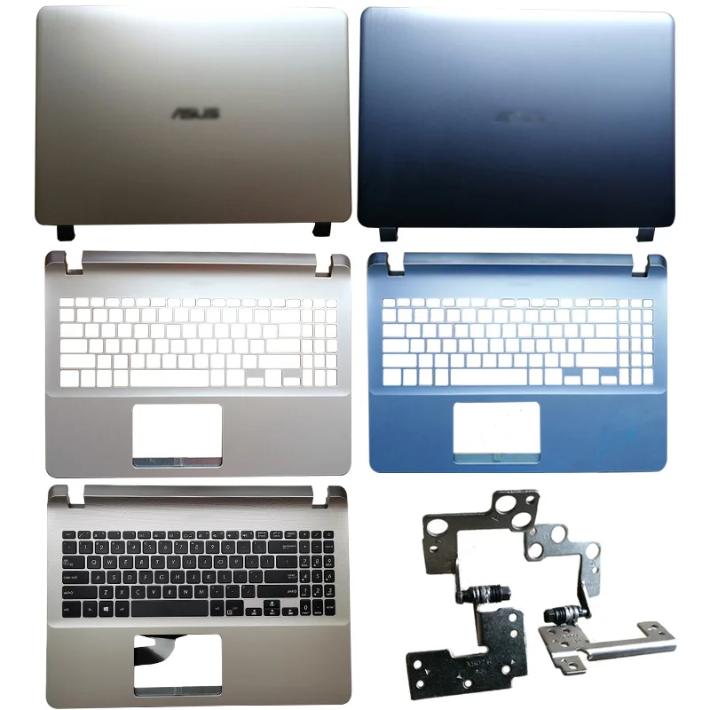 

For ASUS Y5000 Y5000U Y5000UB Laptop LCD Back Cover/Hinges/Palmrest Upper Case Gold Blue
