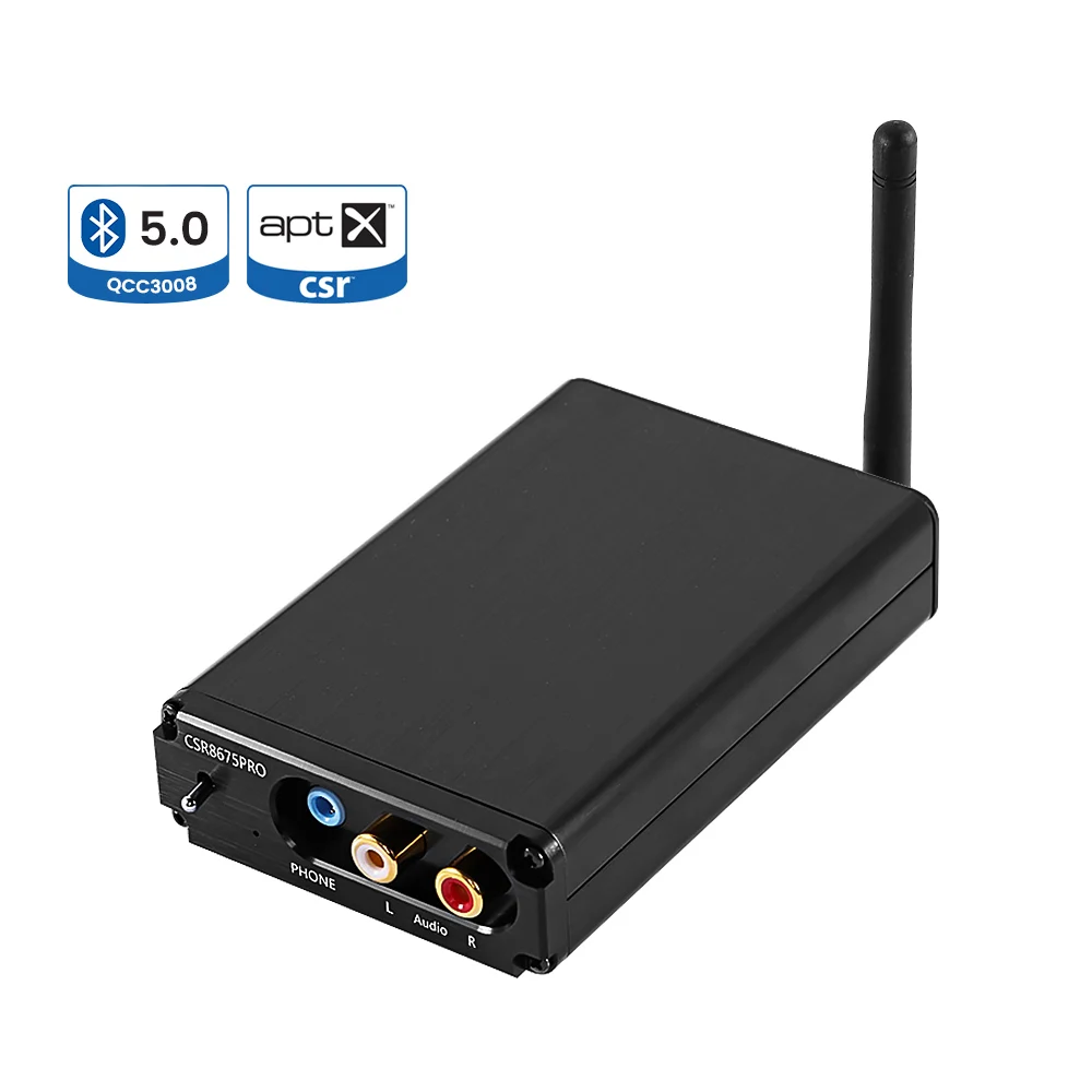 Беспроводной аудиоприемник AIYIMA CSR8675 APTX HD Bluetooth 5 0 ES9018K2M LDAC DAC декодирование 24BIT TWS 3