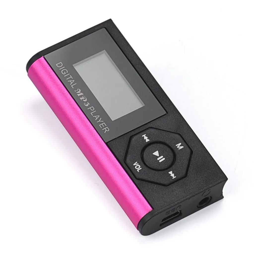 Цветной mp3-плеер USB цифровой ЖК-экран запись голоса FM радио поддержка карт Micro SD до