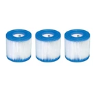 3 шт. фильтрующие картриджи для бассейна тип H, Сменный фильтр для бассейна, фильтр для очистки насоса