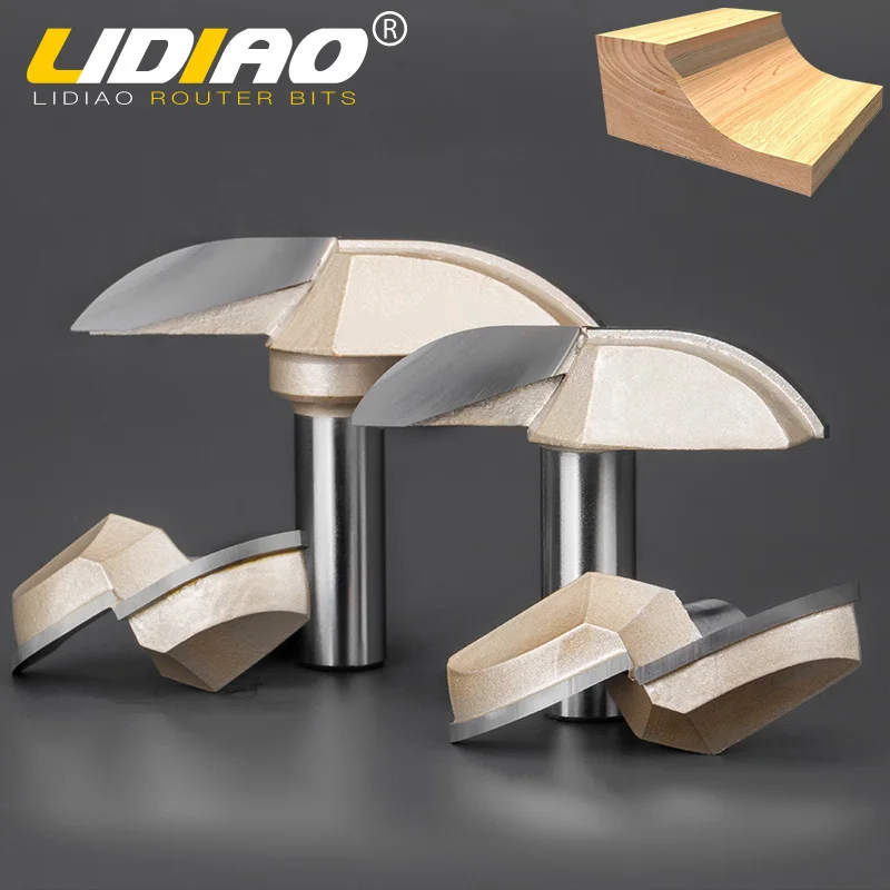 LIDIAO 1 шт. 1/2 ''хвостовик деревообрабатывающий инструмент Концевая фреза
