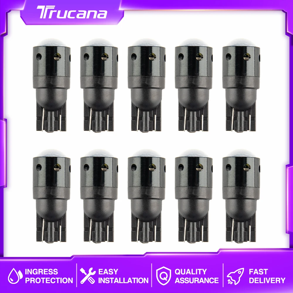 

Светодиодная лампа T10 для автомобиля, 3030, 2SMD, 12 В, 6500K, W5W