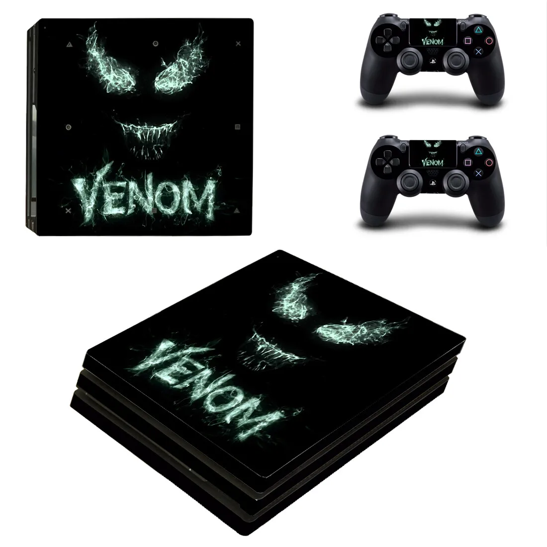 

Пленка Venom PS4 Pro наклейка для PlayStation 4 PS4 Pro консоль и контроллер Скины Виниловые