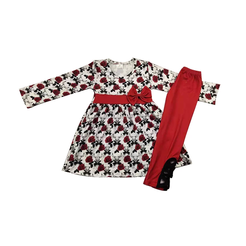 Яркая Одежда для девочек Лидер продаж комплекты маленьких детская одежда | Мать и