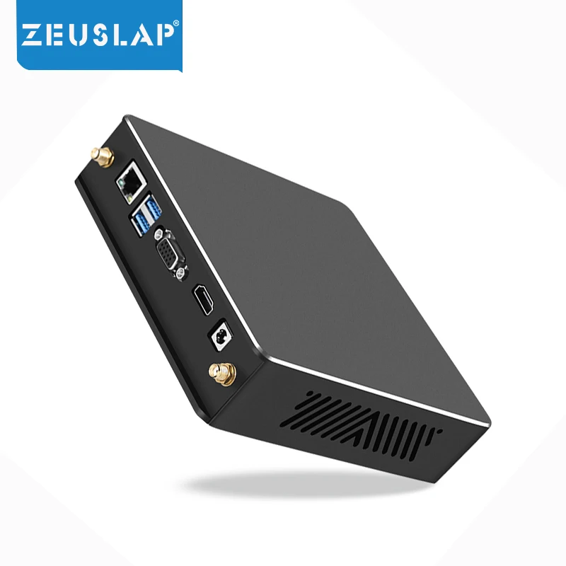 ZEUSLAP 8GB RAM 128GB SSD Intel Core i5 CPU Optional HDMI-Compatible VGA Dual Output Mini PC Desktop Gaming Computer
