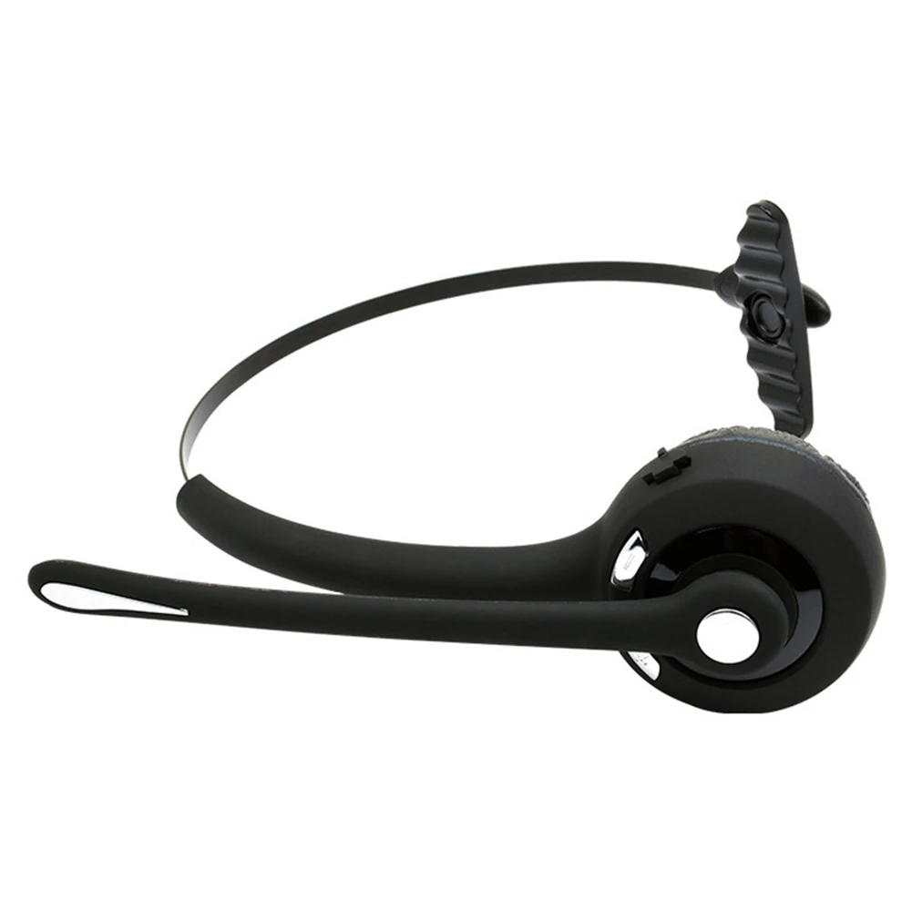 Compatible Headset Wireless Call Center Hands Free Home Single Ear For Cellphone PC Music Adjustable Noise Cancelling | Электроника