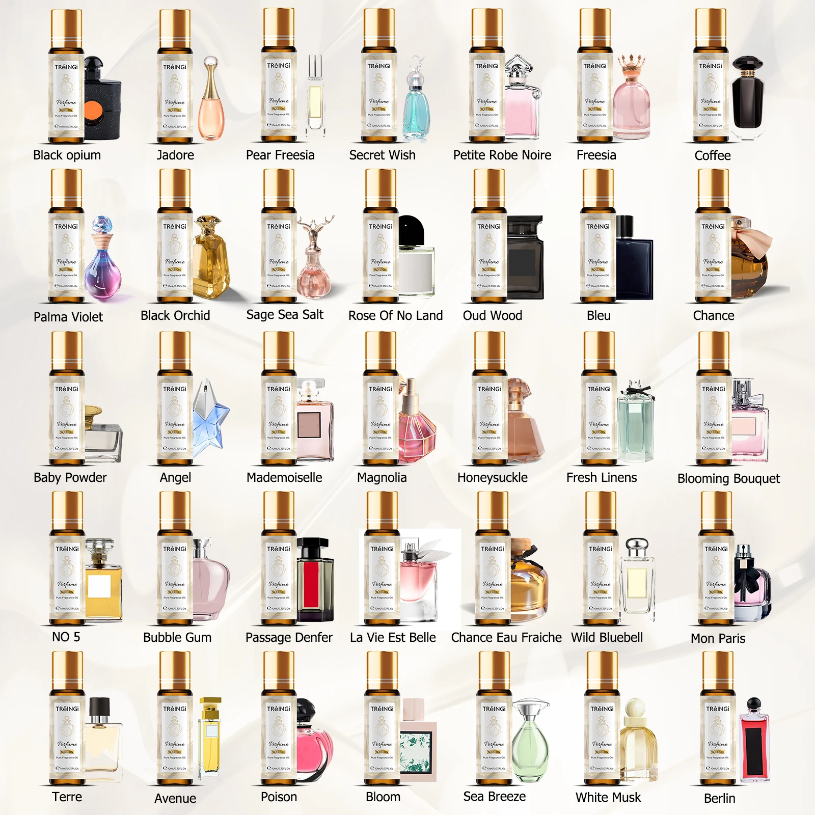 Парфюмерное ароматическое масло 10 мл с роликом эфирное для мужчин опийное