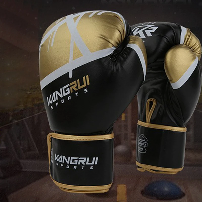 Муай Тай Боксерские перчатки мужские женские ПУ Каратэ Guantes De Boxeo Free MMA Sanda