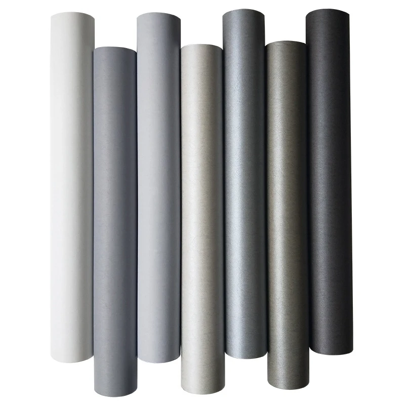 Рулоны из нетканой бумаги сплошного цвета Современные Простые тканевые