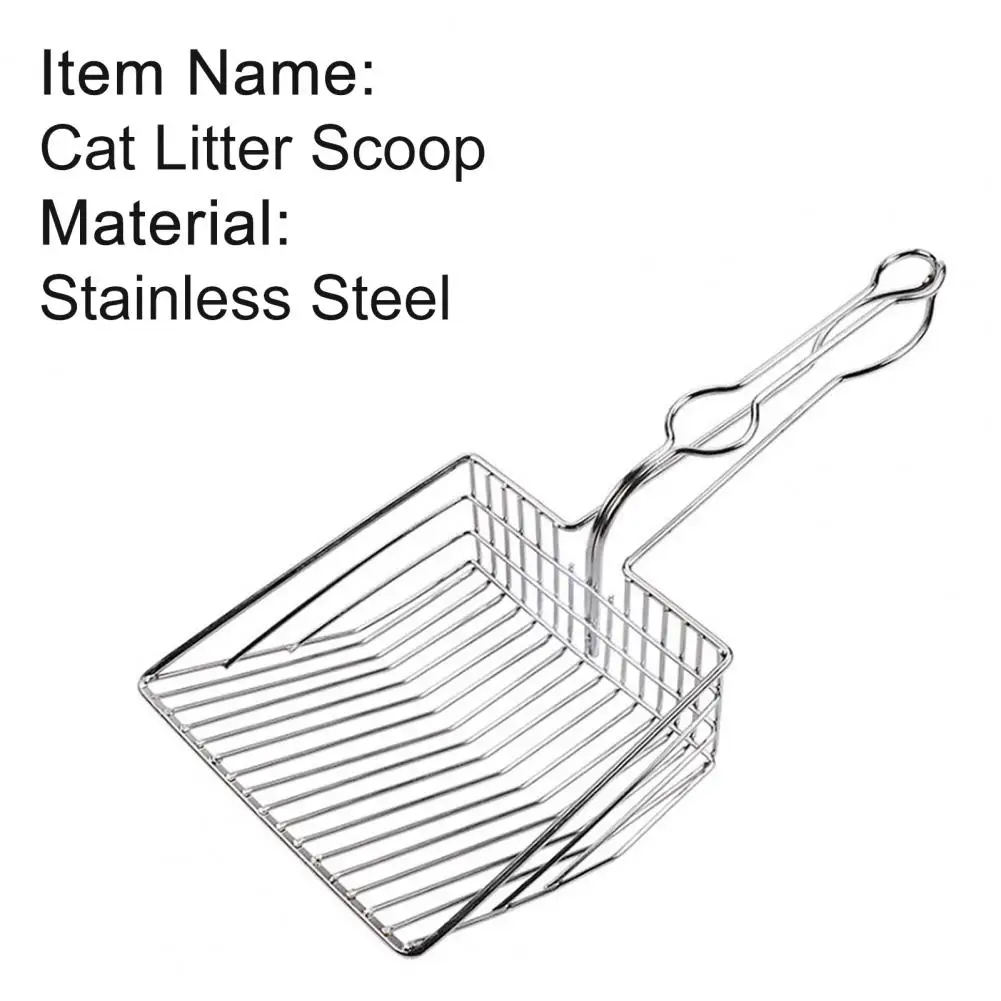 

Hot Sales Metal Hollow Cat Litter Scoop Pet Toilet Sand Waste Scooper Shovel Cleaning Tool