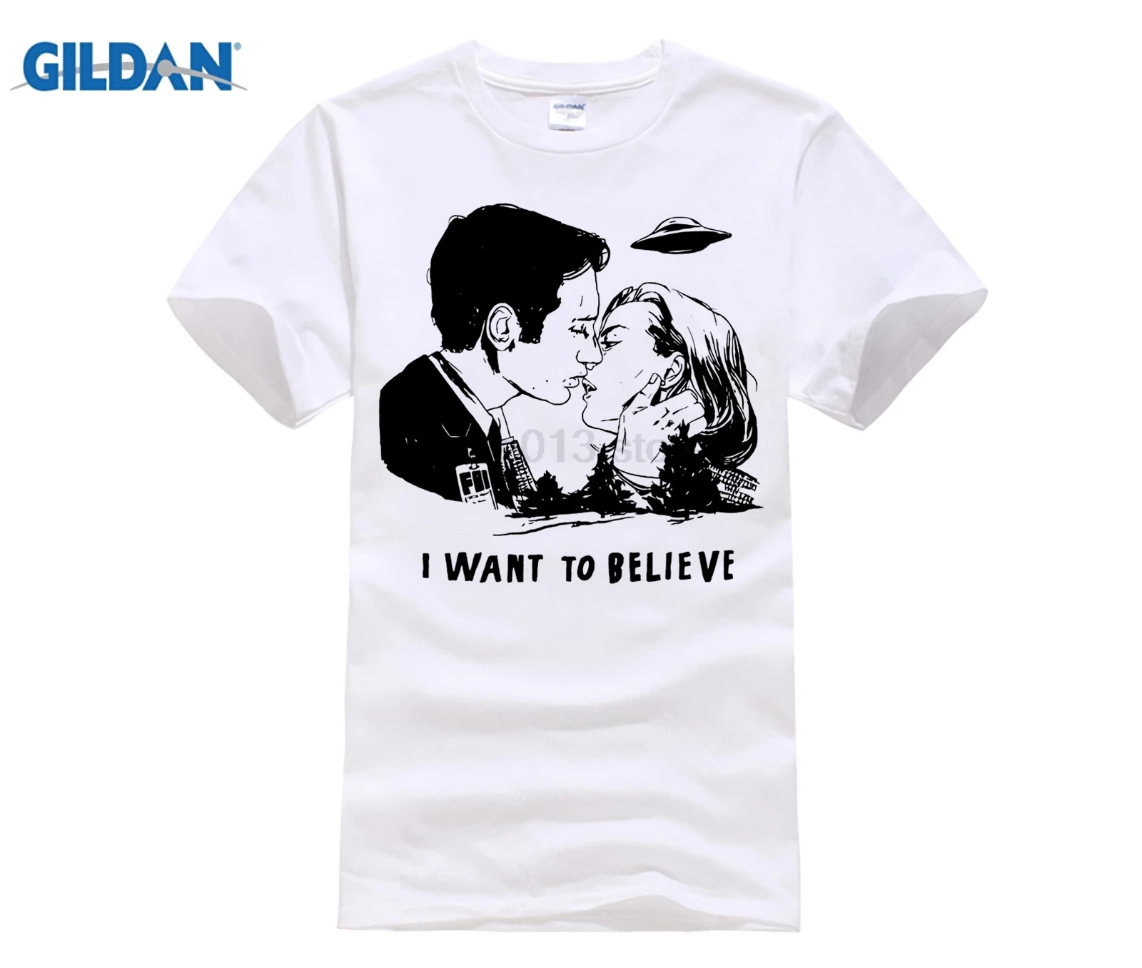 X-FILES футболка мужская мода Mulder &amp Scully я хочу поверить Футболка хлопковая хип хоп