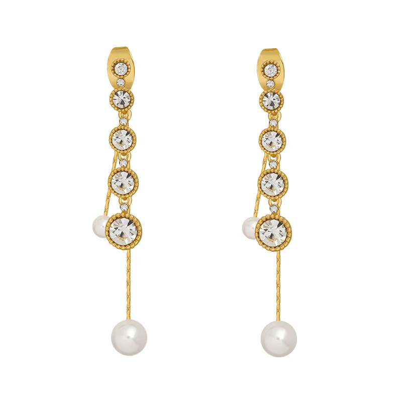 

Pearl Dangle Earrings for Woman Unusual Earrings Sexy Elegant Jewelry Girl's Earrings Female Temperament Jewelry Accessories