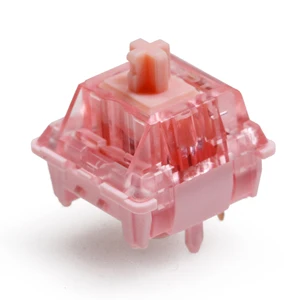 lcet pink quees switch rgb tactile 58g switches for mechanical keyboard mx stem 5pin pink similar to holy panda free global shipping