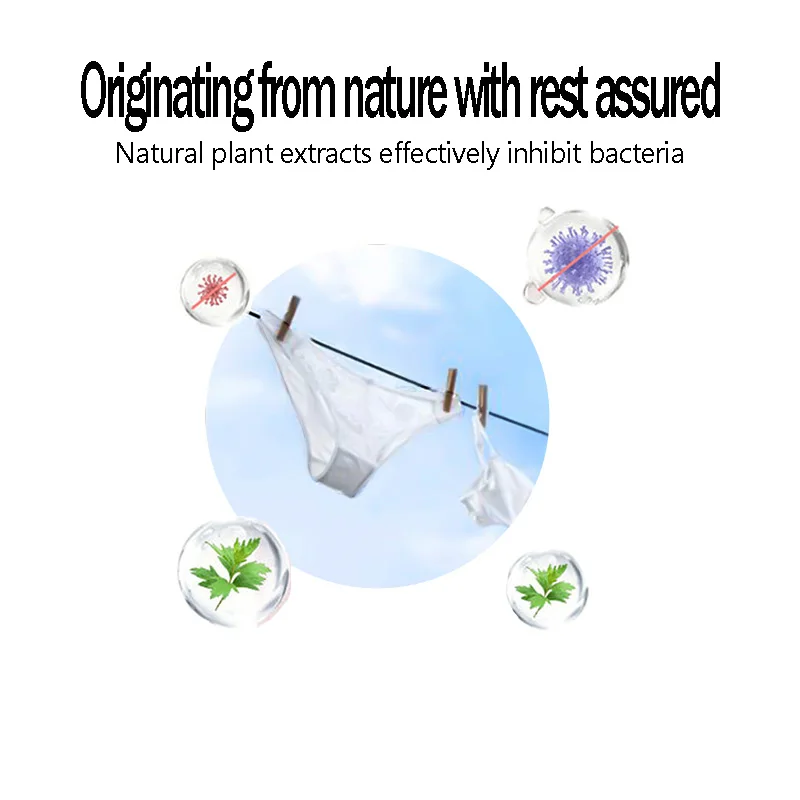 Нижнее белье натуральное мыло для устранения запахов Защитная ткань