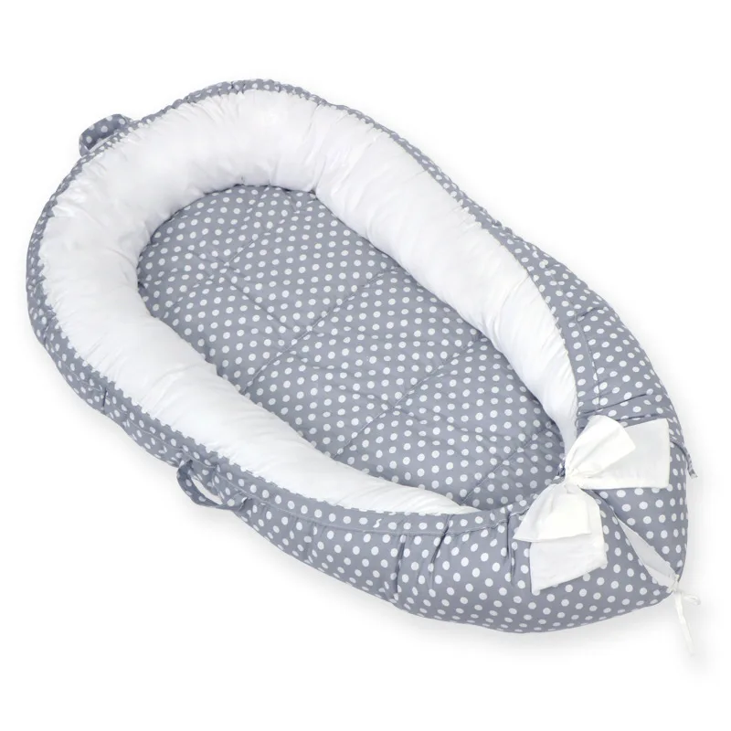 Детская кроватка для сна 80x50 см портативный манеж хлопковая люлька новорожденных