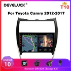 Автомагнитола для Toyota Camry 7 XV 50 55 2012-2017 Android 2 Din, мультимедийный видеоплеер, автомобильная стерео-навигация, магнитофон