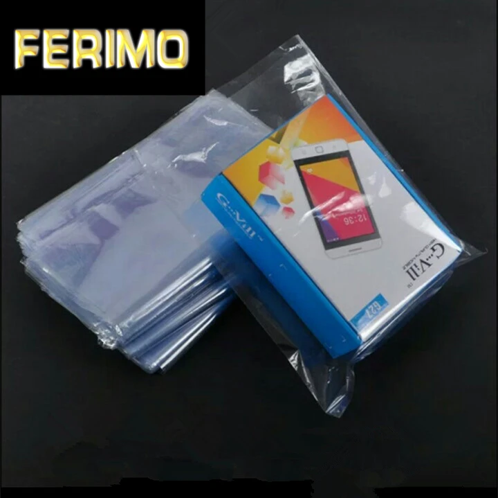 100Pcs 4.7*7Inch ( 12*18cm ) Soft Transparent Blow Molding PVC Heat Shrinkable Bags Film Wrap Cosmetic Materials Storage | Дом и сад
