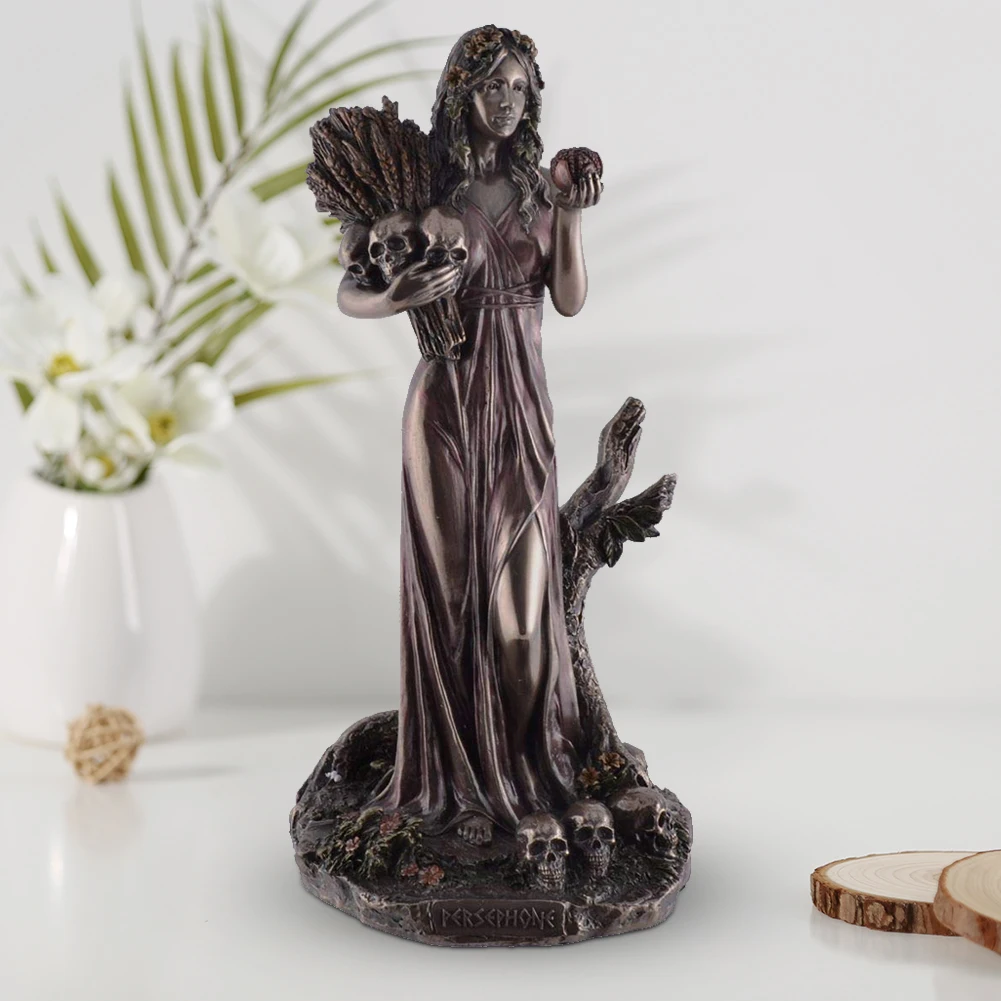 Смола персефона богиня Скульптура арт садовые статуи орнамент домашний Декор