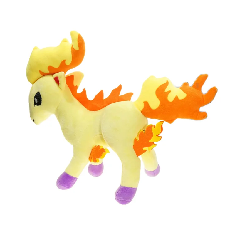 

new Cartoon Anime Characters 27*40cm Ponyta Rapidash Stuffed Plush Toys Plush Doll