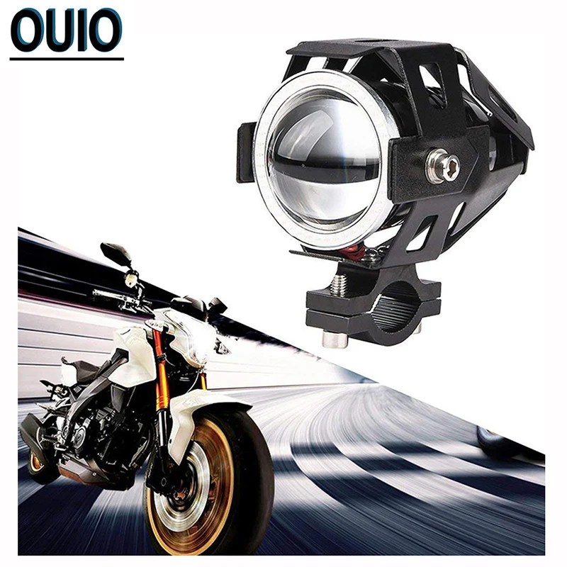 Светодиодный U7 мотоцикла лампы Электрический фара автомобиля сильный слабая