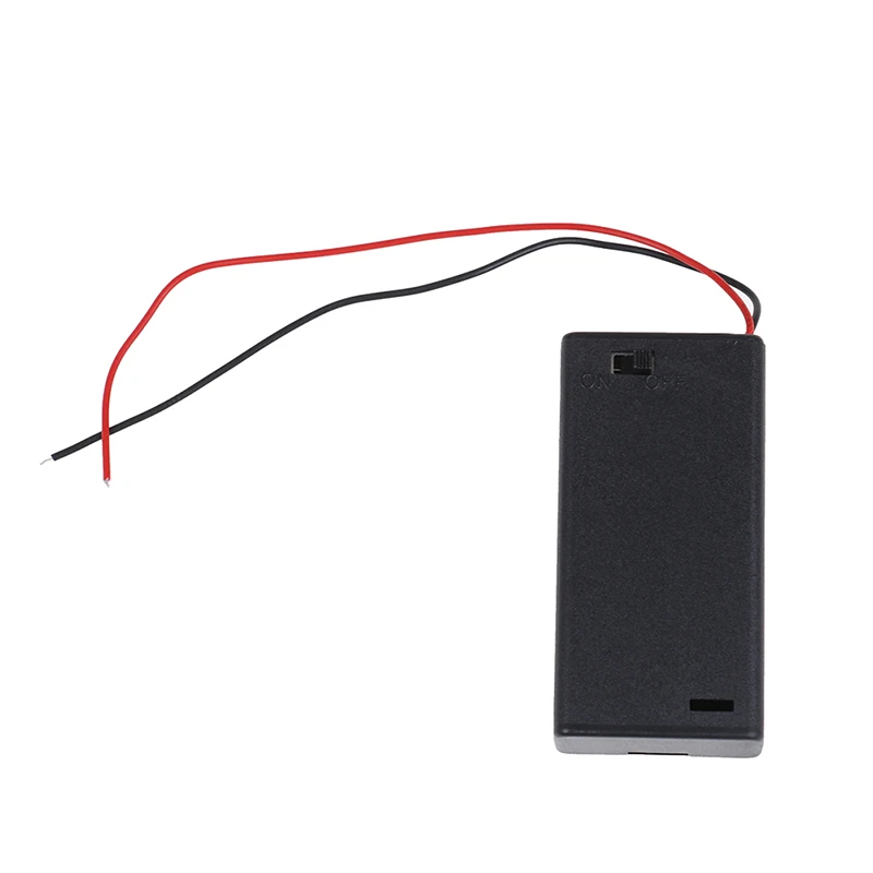 Новый AA 3V черный Батарея Держатель Разъем Для Хранения Чехол коробка на