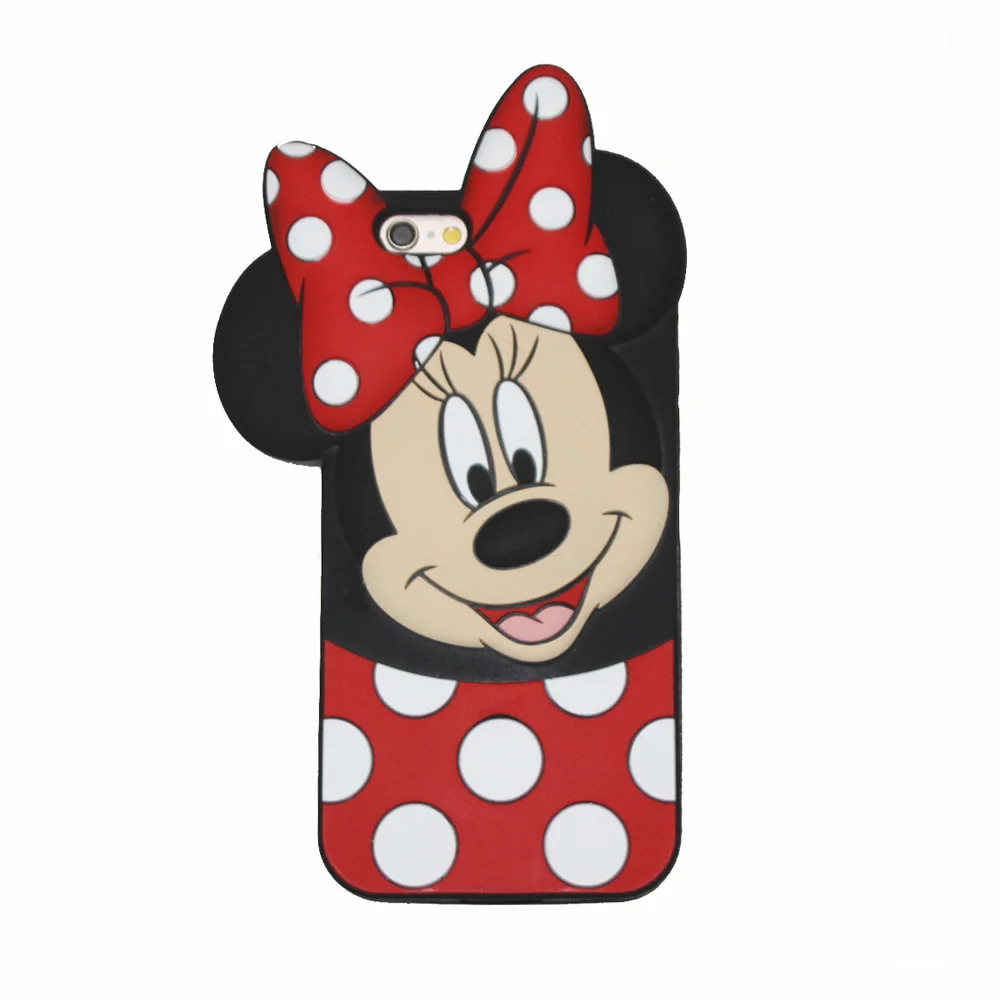 Для iPhone 4, 4S, 5, 5S, 5C, SE, 6, 6 s, 7, 8 X Plus, 3D Мягкий силиконовый чехол с милым единорогом, мультяшная задняя крышка, кожаный чехол для телефона, Fundas Coque